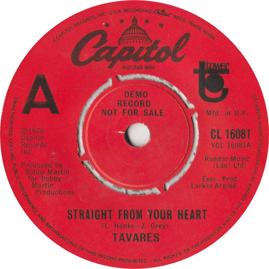 Tavares - Straight From The Heart