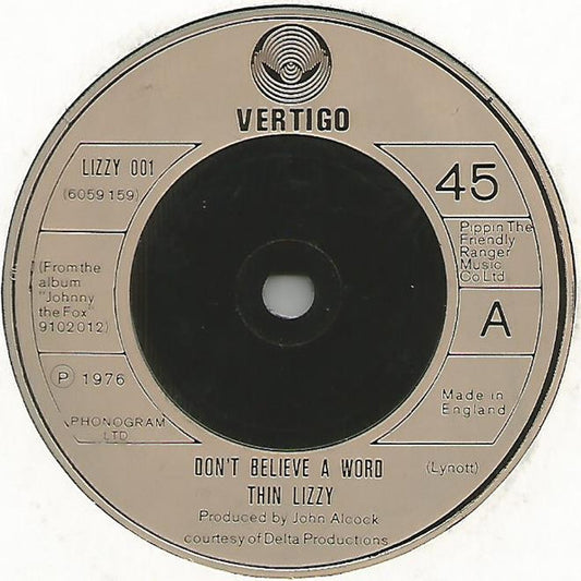 Thin Lizzy - Don't Believe A Word