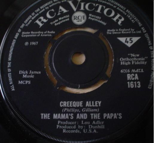 The Mamas & The Papas - Creeque Alley