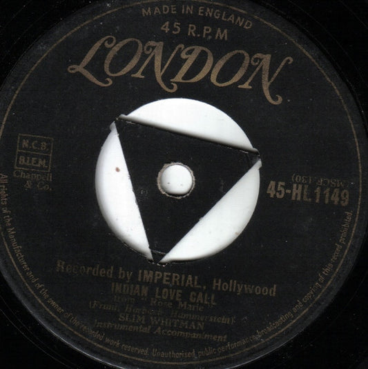 Slim Whitman - Indian Love Call / China Doll
