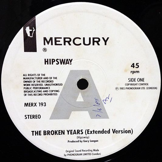 Hipsway - The Broken Years