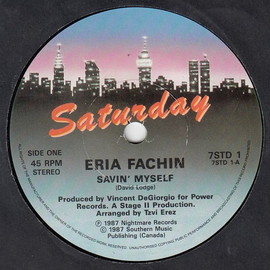 Eria Fachin - Savin' Myself