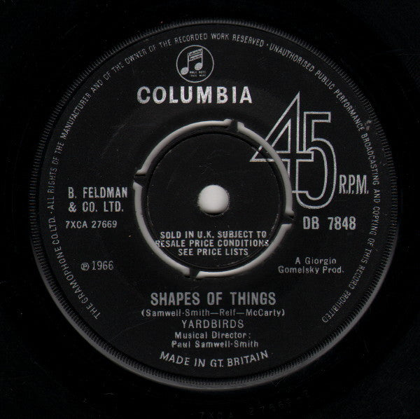 The Yardbirds - Shapes Of Things