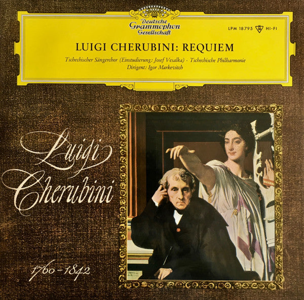 Luigi Cherubini, The Czech Philharmonic Orchestra, Igor Markevitch - Requiem In D Minor