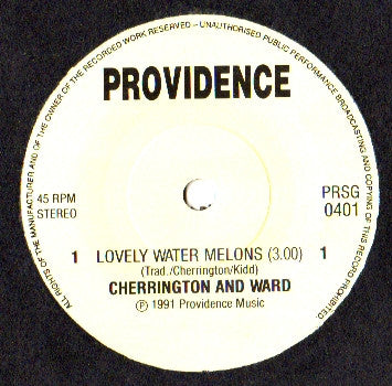 Paul Cherrington And Pamela Ward (2) – Lovely Water Melons [7"]