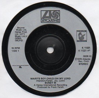 Boney M. - Mary's Boy Child/Oh My Lord