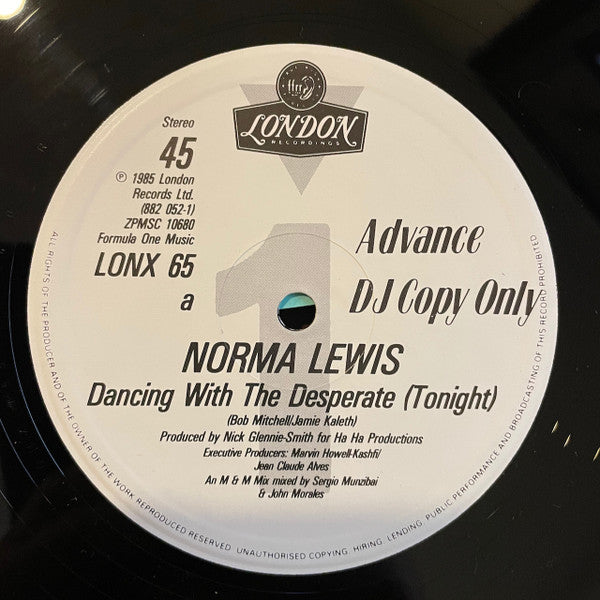 Norma Lewis - Tonight (Dancing With The Desperate)