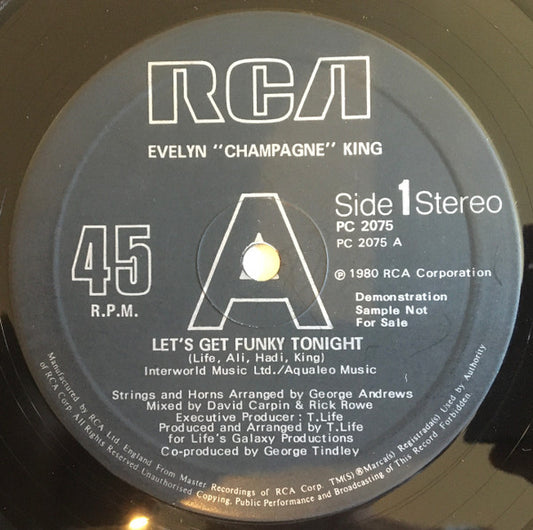 Evelyn King - Let's Get Funky Tonight
