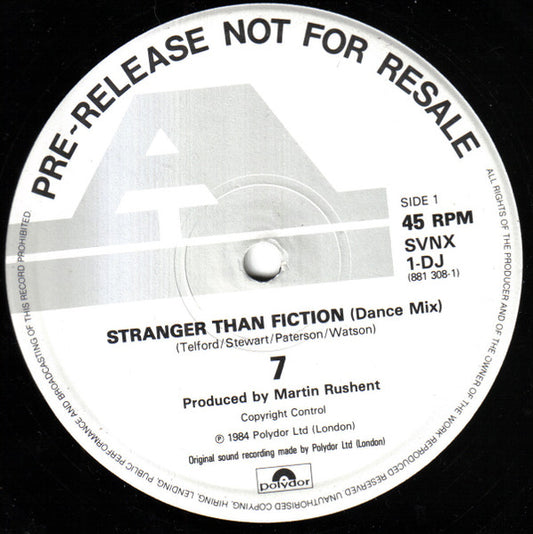 Seven (6) - Stranger Than Fiction
