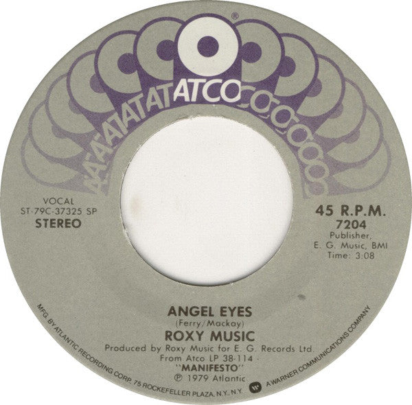 Roxy Music - Angel Eyes