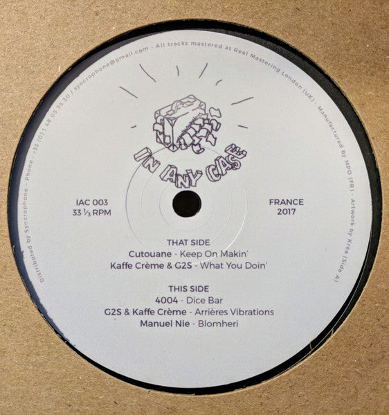Various - In Any Case Records 003