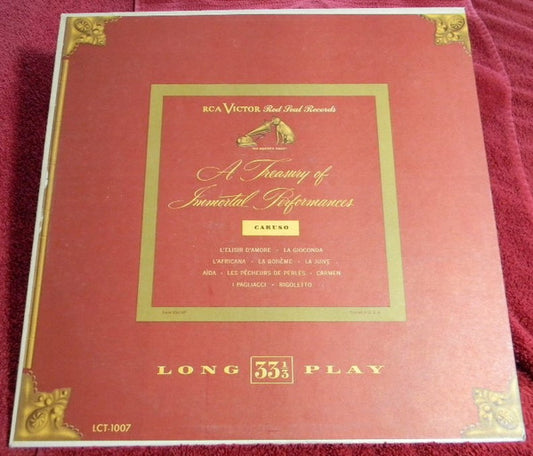 Enrico Caruso - A Treasury Of Immortal Performances