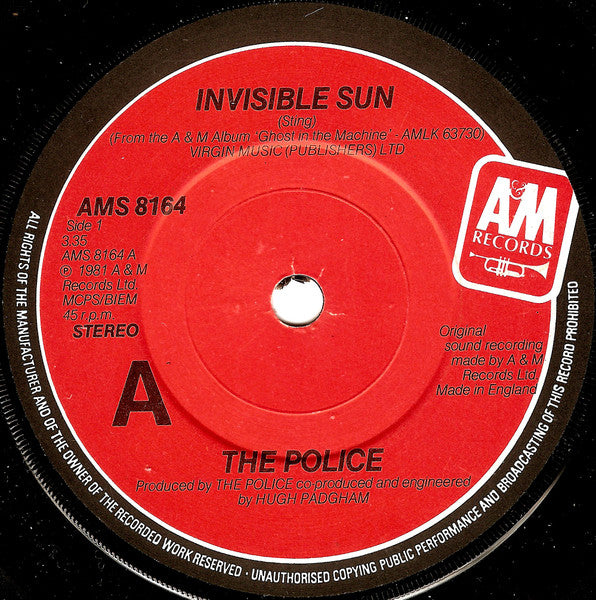 The Police - Invisible Sun