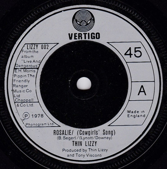 Thin Lizzy - Rosalie/ (Cowgirls' Song)