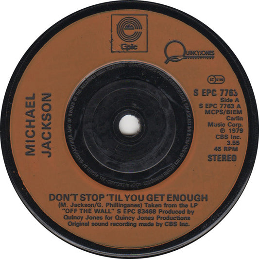 Michael Jackson - Don't Stop 'Til You Get Enough / I Can't Help It