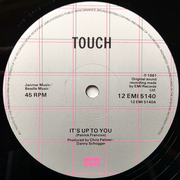 Touch (11) - It's Up To You