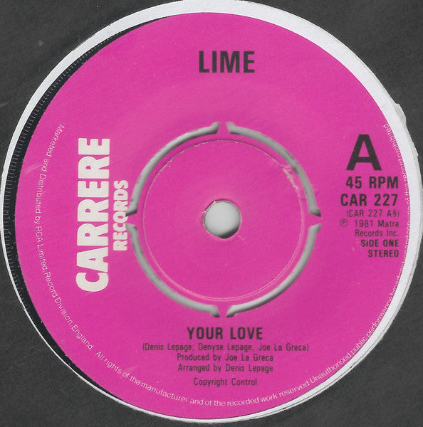 Lime (2) - Your Love