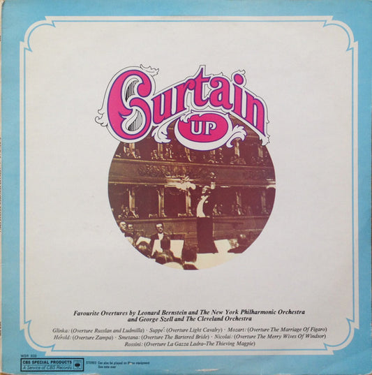 Leonard Bernstein And New York Philharmonic / George Szell And The Cleveland Orchestra - Curtain Up