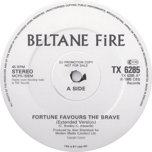 Beltane Fire - Fortune Favours The Brave