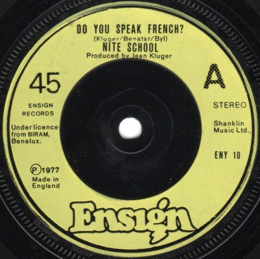 Night School (2) - Do You Speak French?