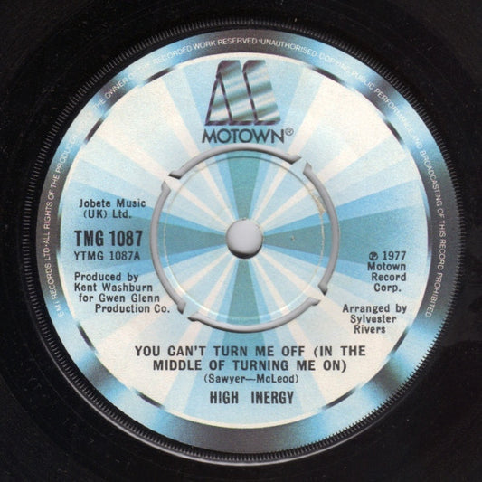 High Inergy - You Can't Turn Me Off (In The Middle Of Turning Me On)