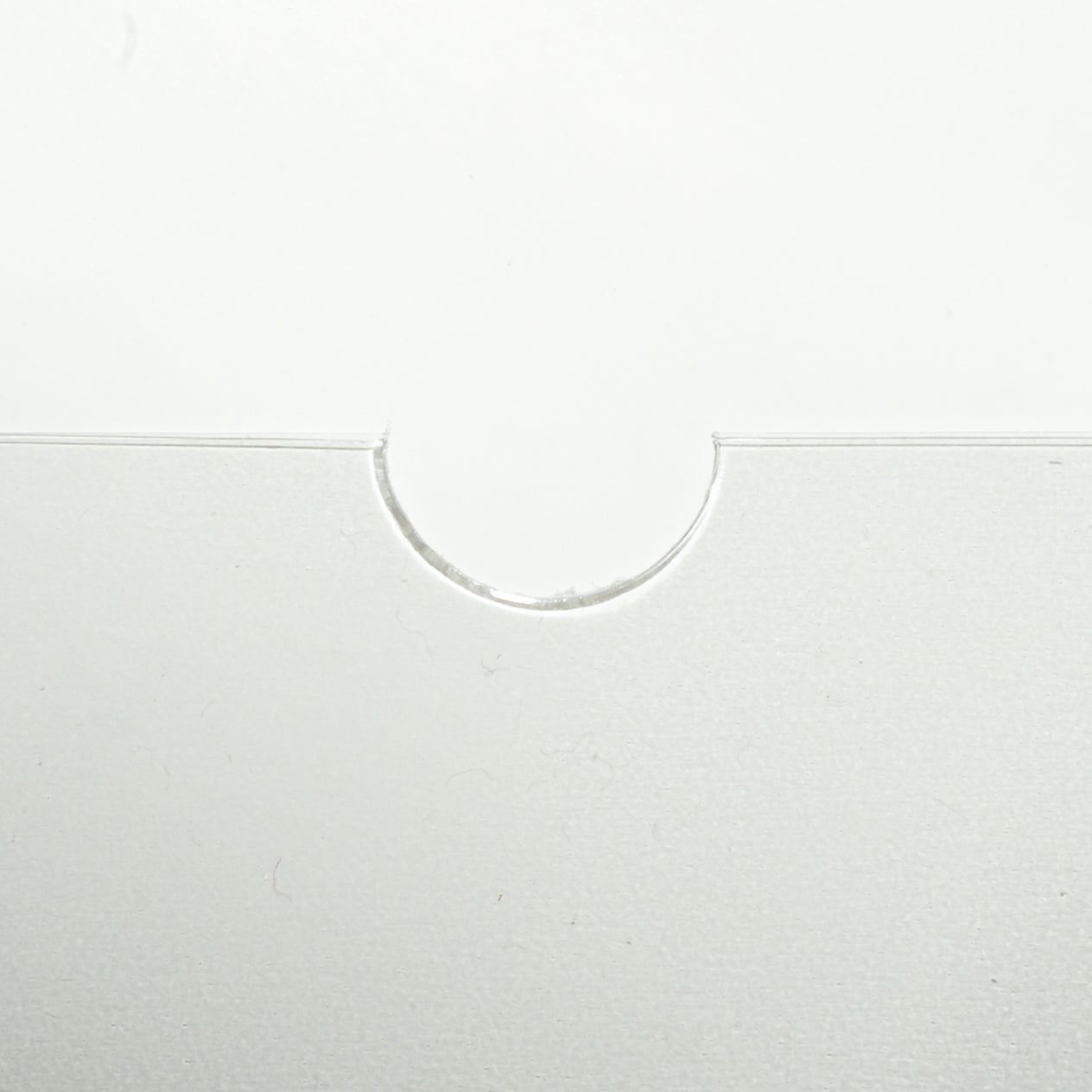 Premium 12" 180mu Heavyweight PVC Glass Clear Outer Sleeves - 100