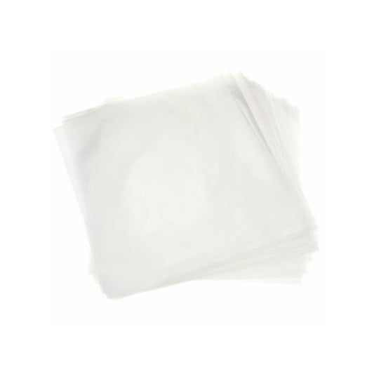 Premium 7" 450gsm Clear Polyethylene Outer Sleeves - 20