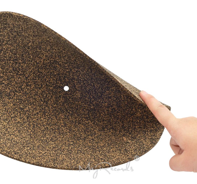 LCV PREMIUM 12" Cork and Rubber Platter Mat 3mm