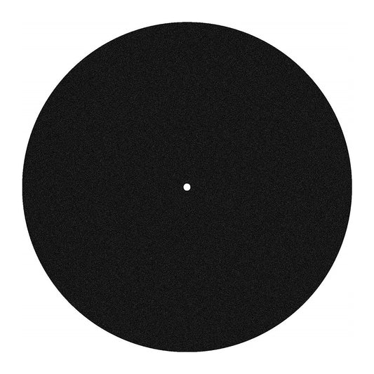 Elvon 12" Black Felt Turntable Slipmat 3mm
