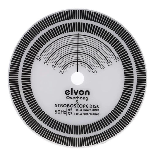May Records 3″ Strobe Disc/Turntable Tachometer