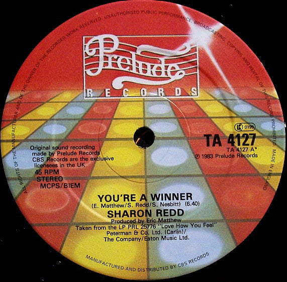 Sharon Redd - You're A Winner