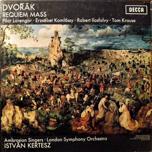 Antonín Dvořák – Pilar Lorengar · Erzsébet Komlóssy · Ilosfalvy Róbert · Tom Krause - The Ambrosian Singers · London Symphony Orchestra - István Kertész - Requiem Mass - laurelcanyonvinyl