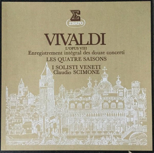 Antonio Vivaldi - I Solisti Veneti, Claudio Scimone - Les 12 Concerti De L'Opus VIII - Il Cimento Dell'Armonia E Dell'Invenzione - laurelcanyonvinyl