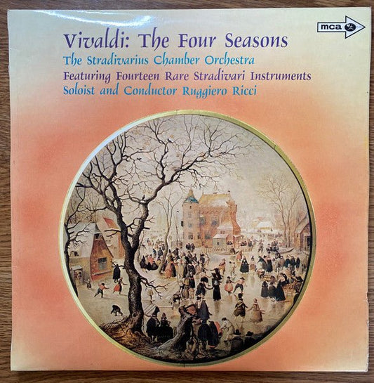 Antonio Vivaldi, Ruggiero Ricci, The Stradivarius Chamber Orchestra - The Four Seasons - laurelcanyonvinyl