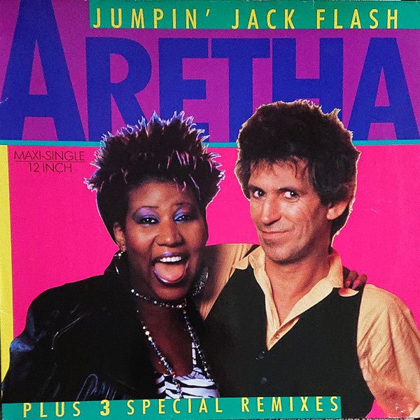 Aretha Franklin - Jumpin' Jack Flash (Plus 3 Special Remixes) - laurelcanyonvinyl