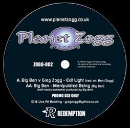 Ben Fraser vs. Greg Zogg - Exit Light - laurelcanyonvinyl