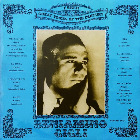 Beniamino Gigli - Volume Two - laurelcanyonvinyl