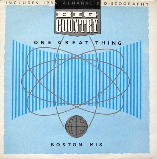 Big Country - One Great Thing (Boston Mix) - laurelcanyonvinyl
