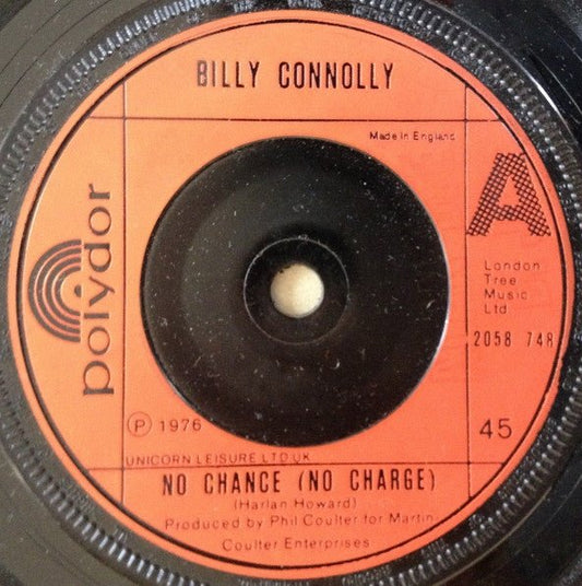 Billy Connolly - No Chance (No Charge) - laurelcanyonvinyl