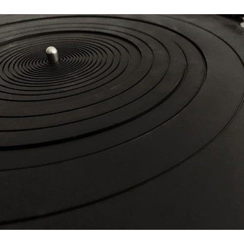 Black Silicone Rubber 12" Platter Mat - laurelcanyonvinyl