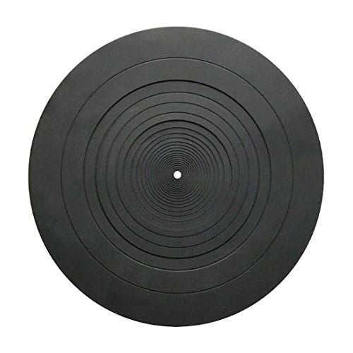 Black Silicone Rubber 12" Platter Mat - laurelcanyonvinyl