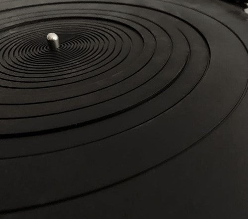 Black Silicone Rubber 12" Platter Mat - laurelcanyonvinyl