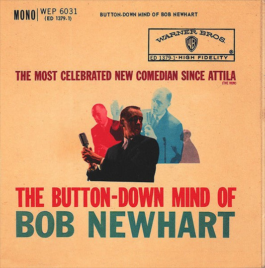 Bob Newhart - The Button-Down Mind Of Bob Newhart - laurelcanyonvinyl
