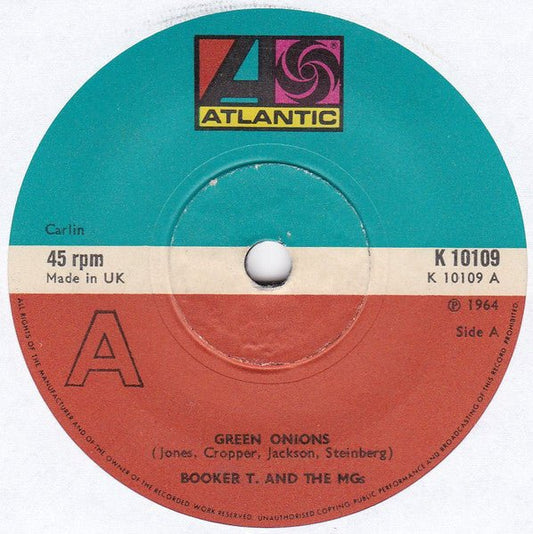 Booker T & The MG's - Green Onions / Boot Leg - laurelcanyonvinyl