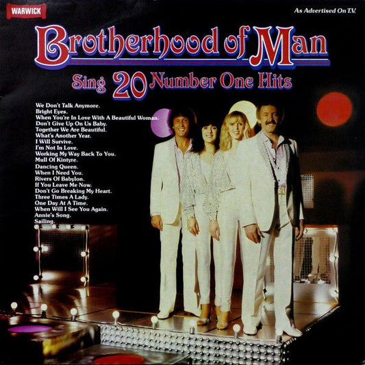 Brotherhood Of Man - Sing 20 Number One Hits - laurelcanyonvinyl