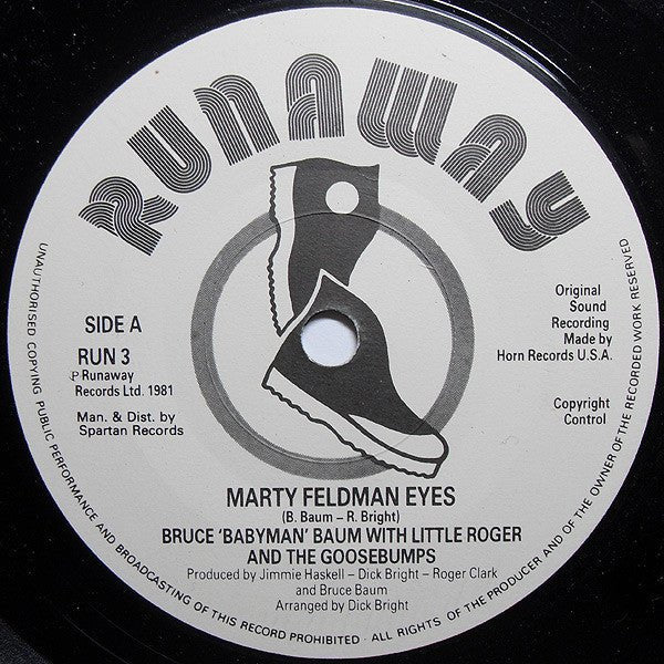 Bruce Baum With Little Roger & The Goosebumps - Marty Feldman Eyes - laurelcanyonvinyl