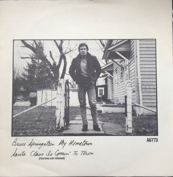 Bruce Springsteen - My Hometown / Santa Claus Is Comin' To Town - laurelcanyonvinyl