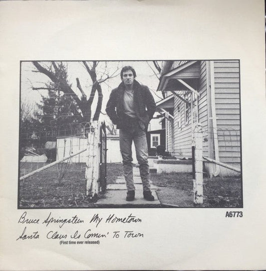 Bruce Springsteen - My Hometown / Santa Claus Is Comin' To Town - laurelcanyonvinyl
