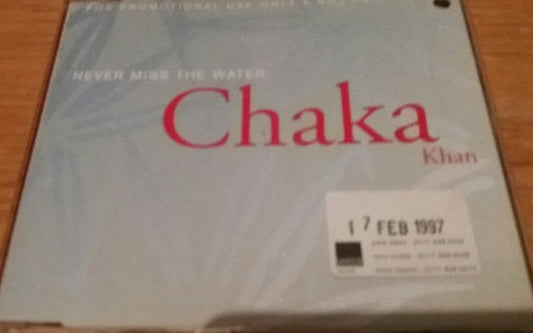 Chaka Khan Featuring Me'Shell NdegéOcello - Never Miss The Water - laurelcanyonvinyl