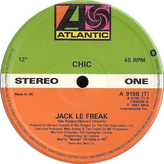 Chic - Jack Le Freak - laurelcanyonvinyl